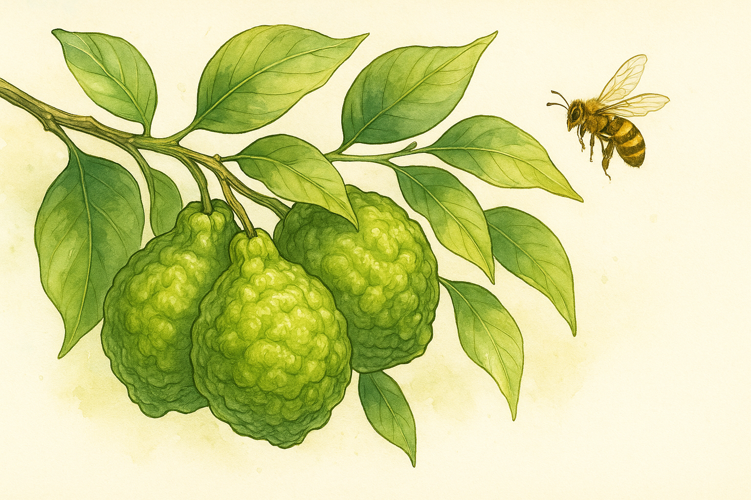 🌿 Diamond Valley Flora — Fresh Makrut Limes & Leaves